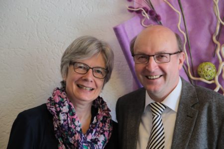 Pastor Karlheinz Kress und seine Frau Elfriede Kress