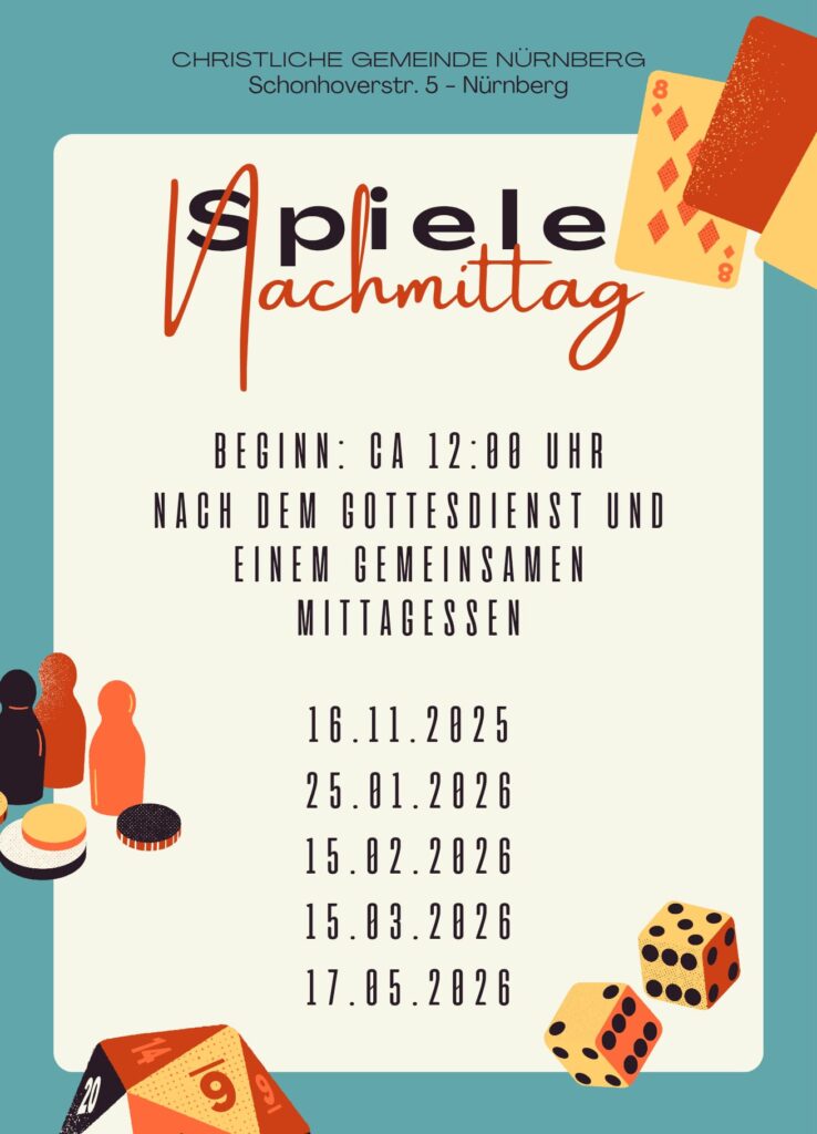Spielenachmittage 2026